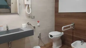 Bunker degli inventori - Baño