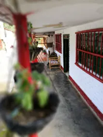 Cabañas Tipicas De Silvia - Eingangsbereich