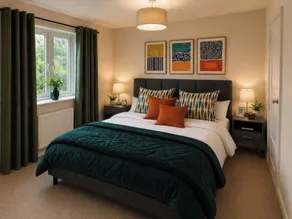 Haregate House 3BR Leek Peak District Sleeps 5 - Værelse