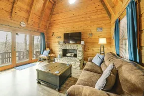 Lake Cumberland Log Cabin Near 3 Boat Ramps - Innvendig