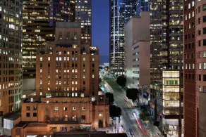 Hilton Checkers Los Angeles - Vue de la chambre
