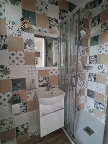 Les Pierres De La Massane - Vue sur les Albères - Salle de bain