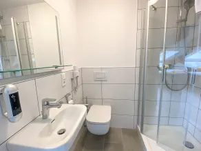 Double room, shower, toilet, 1 bed room - Bagno