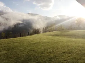 Chalet 'Casa Campelles 1' mit Bergblick, privater Terrasse und Wi-Fi - Ausblick vom Zimmer
