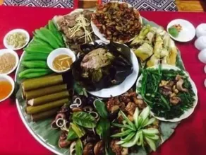 Mai Chau Xanh Bungalow - Restaurant