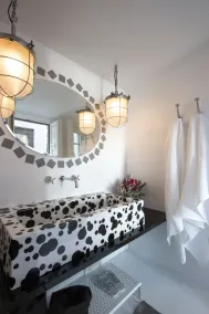 Erosantorini Luxury Private Estate & Suites - Bagno