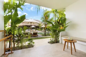 Uryah Hotel Lombok - Ausblick vom Zimmer