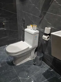 شقق فجر الواحة للشقق المخدومة - Bathroom