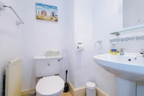 Professional Contractor's Retreat, Superfast WIFI, FREE Van Parking CCTV - Badezimmer