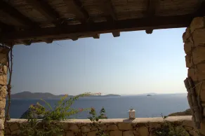 Eirini Luxury Hotel Villas - Vista dalla camera