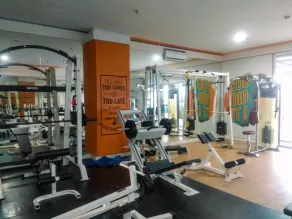 Good Place Studio at Grand Dhika City Apartment By Travelio - Fitnessfaciliteter