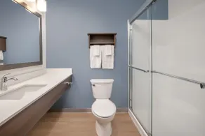 WoodSpring Suites Charlotte - University Research Park - Badeværelse