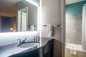 Super 8 by Wyndham Mobile I-65 - Badezimmer