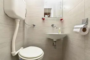 Welcoming apartment with garden - Badezimmer