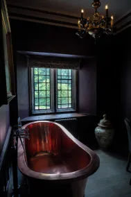 Lewtrenchard Manor - View from room