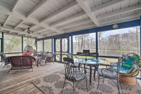 Riverfront Retreat w/ Patio in Withlacoochee - Innenbereich