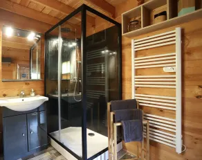 Les Gites d'Armor - Cottages avec Jacuzzi privatif - Badeværelse