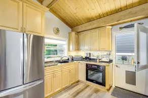 Bayfront Home w/ Private Beach in Poulsbo! - Interior