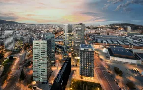 Hotel Porta Fira 4* Sup - Vue de la chambre