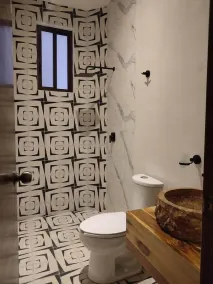 Casa Mictlan. Habitaciones en el Centro de Mitla. - Bathroom
