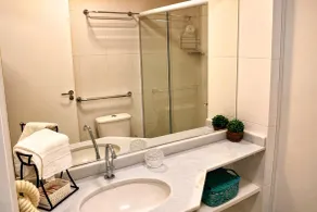 Reserva do Sahy, Condado: Vista deslumbrante - Salle de bain