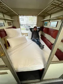 Übernachten im nostalgischen Bahnwaggon - Quarto
