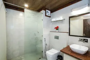 TRIBHAV Rohtang Heights Resort - Salle de bain