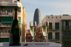 Apartaments Aragó565 - Vue de la chambre
