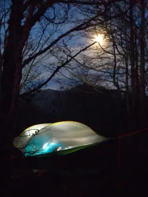 D'Tente Sky lodge Tente suspendue sous les étoiles vue nature - Pool
