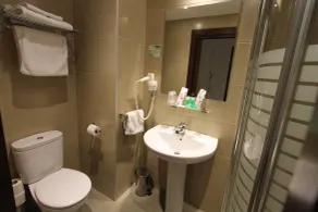 Pensión Grosen - Badezimmer