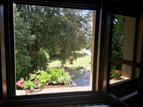 Agriturismo La Palazzina - Ausblick vom Zimmer