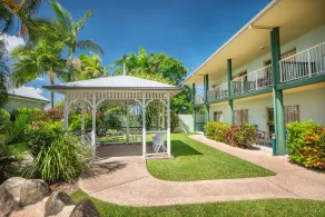 Shamrock Gardens Motel - View from room