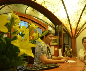 Sea Palace Hotel - near Gateway of India - Reception