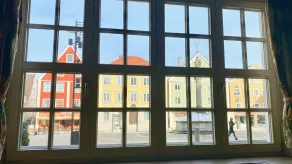 Hotel-Restaurant Alte Post Mindelheim - Ausblick vom Zimmer