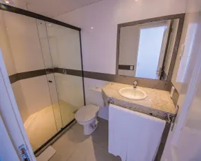 Center Verdes Pássaros Loft - Bathroom