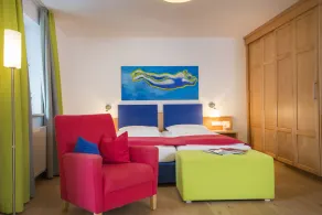 Double room, shower or bath, toilet - Habitación