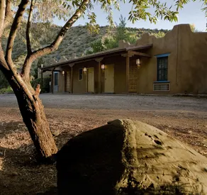 Abiquiu Inn - Ausblick vom Zimmer