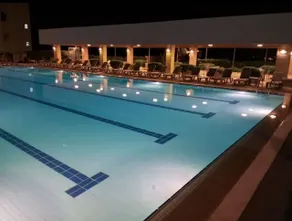 Chalet en el complejo de Siwar, Piscina, Wifi, vista al mar, reformado, 2 dormit - Piscina