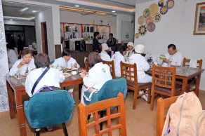 Lumbini Five Elements Hotel - Restaurant
