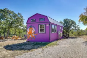 Whimsical Cabin w/ Grill < 4 Mi to Lake Brownwood! - Interiør