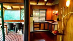 Eco Lodge Village Temanoha - Private kitchen