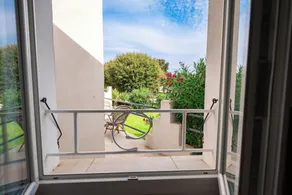 Hôtel & Restaurant Les Mouettes - Ausblick vom Zimmer