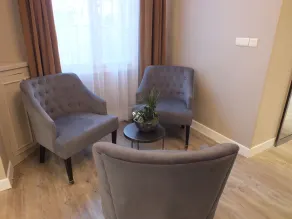 Hotel Paganini - Siddeområde i lobbyen