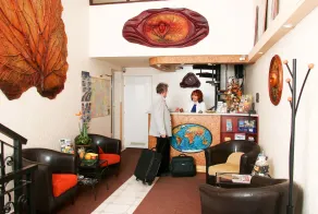 Hotel Manzard Panzio - Recepción