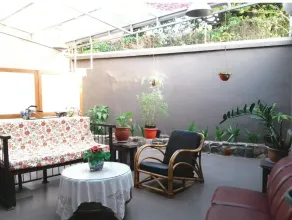 De Riau Guesthouse - Ausblick vom Zimmer