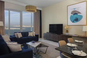 Avani Palm View Luxury 2 Bedroom Near Dubai Marina hosted by Desert City Stays - View from room