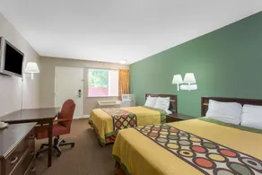 Super 8 by Wyndham Durham/University Area NC - Chambre