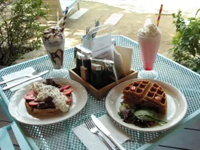 Chez Waffle Hotel  - Restaurant