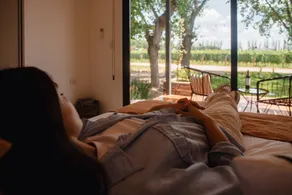 Lodwine Lodges - Ausblick vom Zimmer