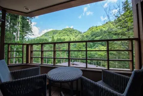 Shionoyu Onsen Rengetsu - View from room
